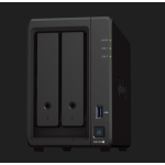 SYNOLOGY 2 Bay DiskStation DS723+ Bundle with 2 x 4TB SEAGATE IronWolf HDD